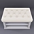 Shoe Storage Bench for Foyer 3D model small image 2