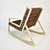 STUDIO VACEK Haluz Rocking Chair 3D model small image 3