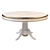 Elegant 1200mm Round Table 3D model small image 1