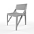 Elegant Fano Chair 3D model small image 3