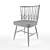 Elegant Cad Chair 3D model small image 3