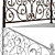 Handcrafted Iron Fence: Stylish and Durable 3D model small image 2