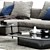 Modern Molteni&C SLOANE Sofa Set 3D model small image 2