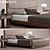 Giorgetti Pochette Beds: Elegant Sleep Solutions 3D model small image 1