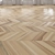 Ash Chevron Light Floor - High Quality & Easy to Merge 3D model small image 1