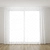 White Curtains: Elegant and Flowing 3D model small image 1