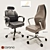 Comfortable and Stylish Office Chairs 3D model small image 1