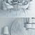 LOFTdesigne Set: 3559/3560/3751 Stool, 331 Table, AXO LIGHT SPILLRAY 3D model small image 3