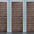 Barausse Cenere: Elegant Gray Oak Doors 3D model small image 2