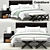 Modern Elegance: Oliver Bedroom Collection 3D model small image 1