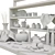 Kitchen Chic: Stylish Décor for Your Culinary Haven 3D model small image 3