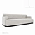 Elegant Oxford Sofa by Louise Bradley 3D model small image 1