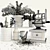 Essential Kitchen Set 3D model small image 2