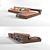Title: Elegant Library Sofa 3D model small image 1