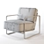 Zurigo Armchair: Sleek and Stylish Design 3D model small image 3