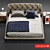 Calligaris Hampton Bed Set 3D model small image 2