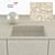 Luxury Beige Corian Kitchen Countertops 3D model small image 2