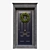 Classic 900mm Door 3D model small image 1