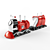 Choo Choo Express Toy Train 3D model small image 1