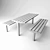 MMcite VERA SOLO: Stylish Table & Bench 3D model small image 3