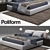 Bolton Bed: Luxury Sleep in Style! 3D model small image 2