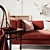 European Luxury: SANDRO Nico Sofa 3D model small image 2