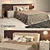 Title: Cameron Bed: Stylish and Unique 3D model small image 1