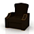 ComfortMax Cinema Armchair 3D model small image 1