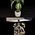 Elegant Decor Chair: Fleur Lamp, Daggett Chair, Stellar Table 3D model small image 3