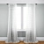 Elegant Window Drapes 3D model small image 1