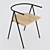 Modern Chic A1 Chair 3D model small image 1