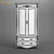 Carpenter Wine Cabinet: Elegant and Functional 3D model small image 3