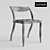 Elegant Porada Arlekin Chair 3D model small image 3