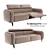 Nicoletti Allure Sofa Set 3D model small image 1