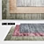 Elegant Edge Rugs Collection 3D model small image 1