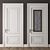 Elegant Classic Door 02 3D model small image 1