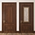 Elegant Classic Door 02 3D model small image 2