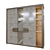 Illuminated Cabinet: Sleek and Stylish 3D model small image 1