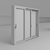 Schuco ASS 70.HI Sliding Door 3D model small image 3
