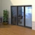 Schuco ASS 70.HI - ST 3E1 Sliding Door 3D model small image 2