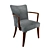 Atlantic Dining Chair: Modern Elegance for your Home 3D model small image 3