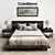 Crate&Barrel Dream Bedroom Set 3D model small image 1