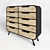 Scandi Dolio Chest 64066 - Danish Design Chest of Drawers 3D model small image 3