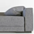 Modern Style Sofa with Pillows 3D model small image 2