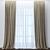 Elegant Curtain Collection 3D model small image 1