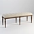Modern Chic Bench - GRAMERCY HOME 3D model small image 1