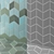 Textile-inspired Tile Collection: Tile TEX by Mutina 3D model small image 3