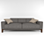 Bormio Sofa: Luxurious Comfort for Your Home 3D model small image 2