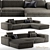 Elegant VittoriaFrigerio Sofa 3D model small image 1