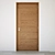 Modern 97x210 cm Door 3D model small image 1